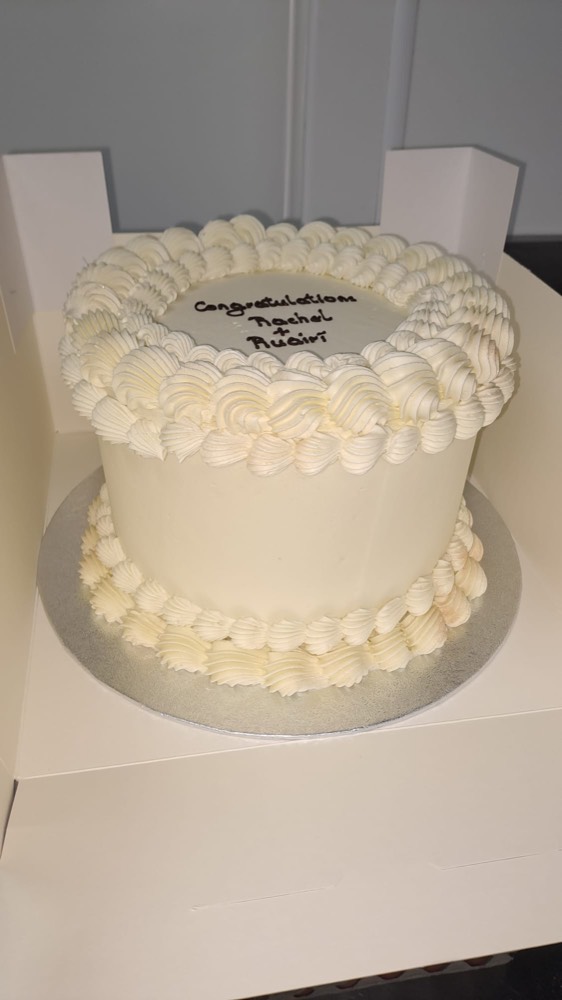 Congratulations celebration cake by The Rós Café, Co. Clare