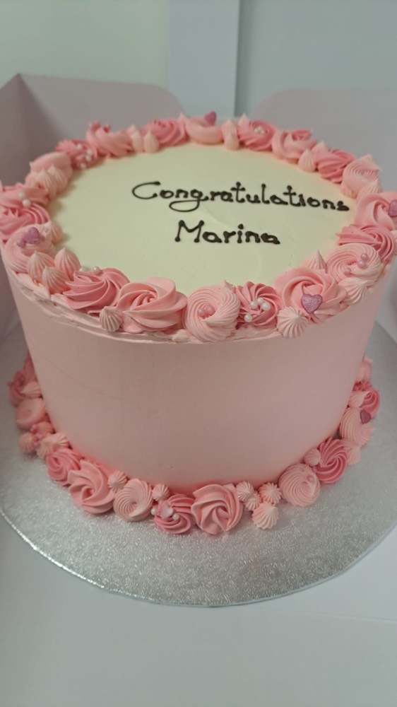 Celebration cake by The Rós Café, Newmarket on Fergus